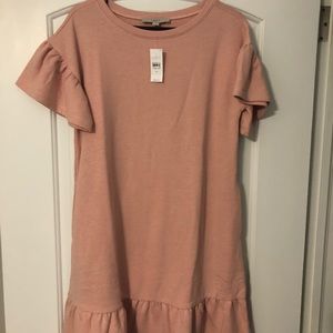 NWT pale pink Loft dress - size M